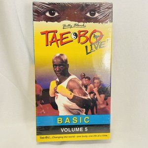 Tae Bo Live Basic Volume 5 VHS Tape New Sealed 1999 Billy Hottest Workout